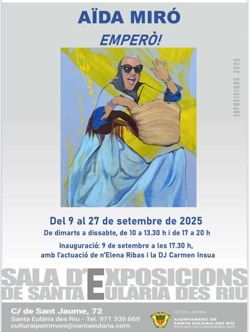 Aída Miró presenta Emperò! en Santa Eulalia