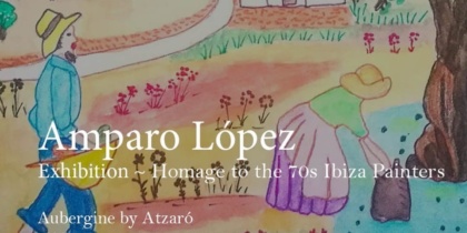 La mirada de Amparo López en Aubergine by Atzaró