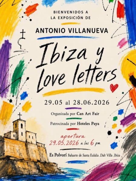 Antonio Villanueva convierte Dalt Vila en una carta de amor a Ibiza