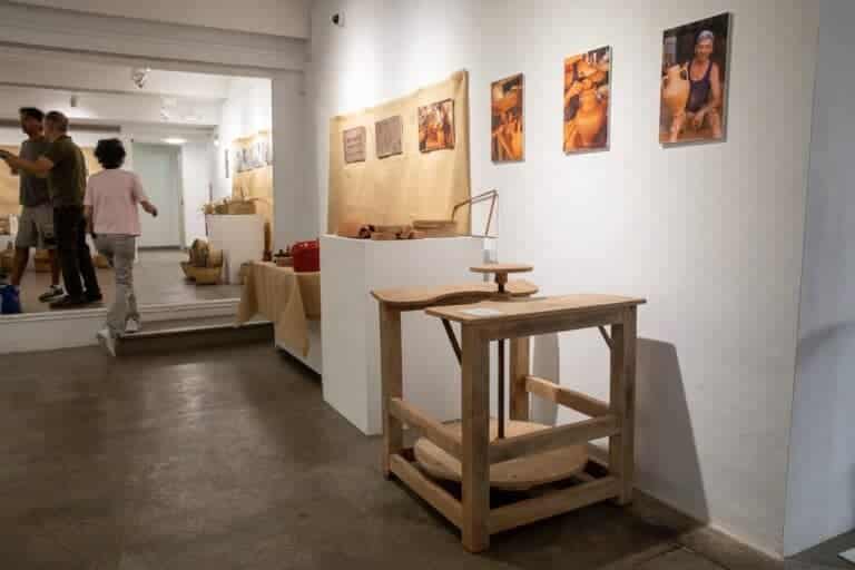 Exposición de los alumnos de artesanía en Sa Nostra Sala