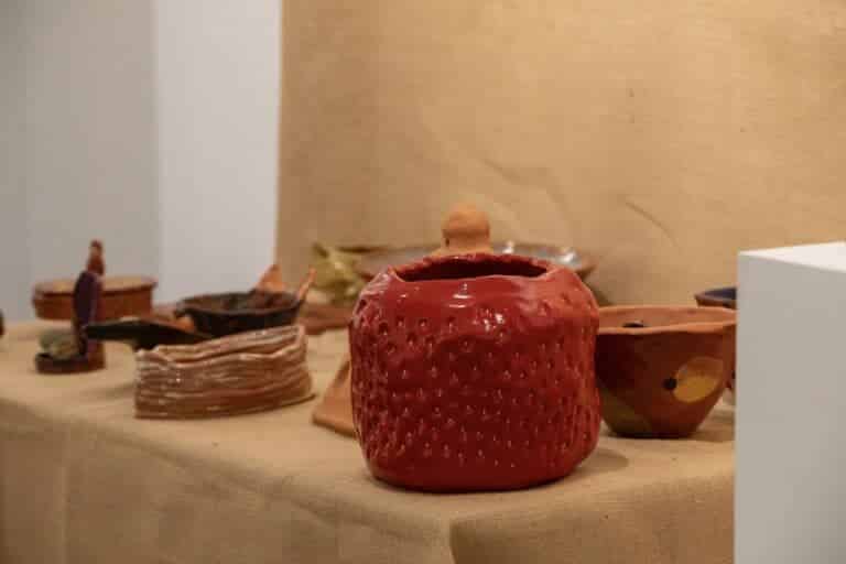 Exposición de los alumnos de artesanía en Sa Nostra Sala
