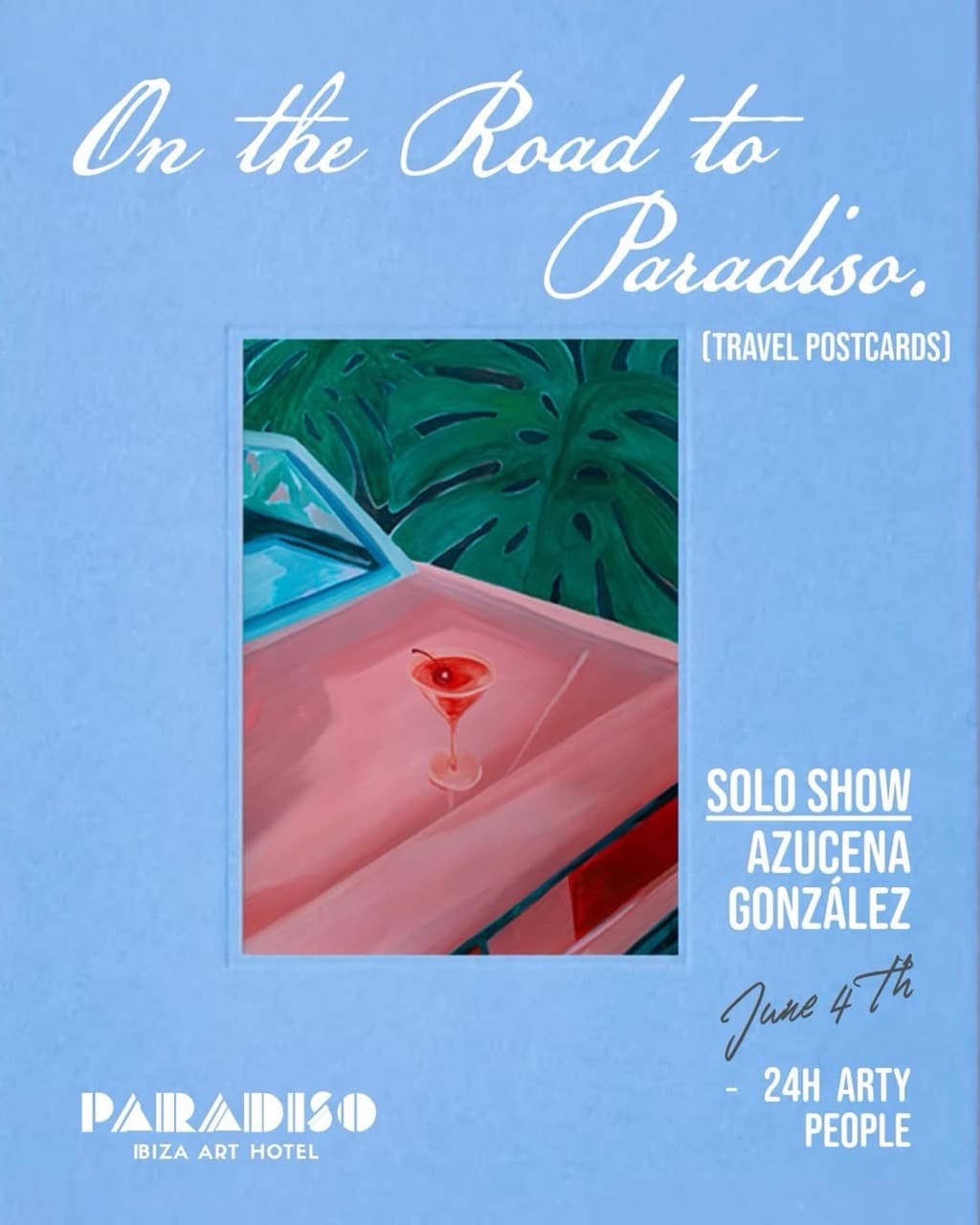 Exposición de Azucena González en Paradiso Ibiza Art Hotel