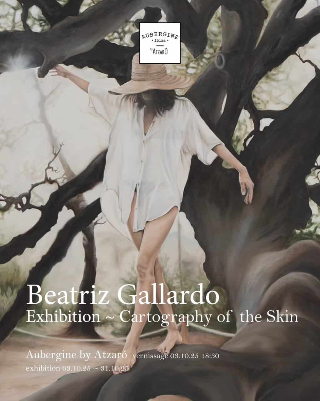 Exposición de Beatriz Gallardo en Aubergine by Atzaró