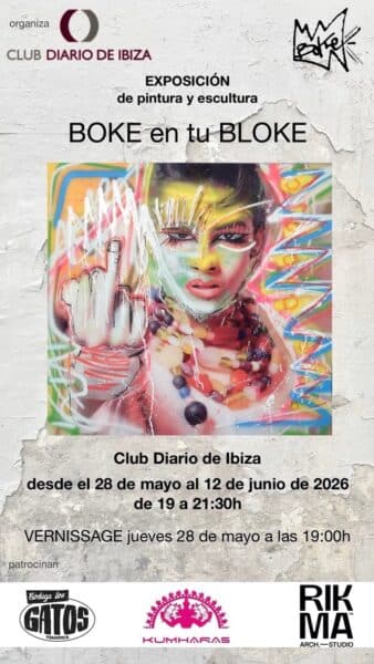 BOKE en tu BLOKE, arte urbano en el Club Diario de Ibiza
