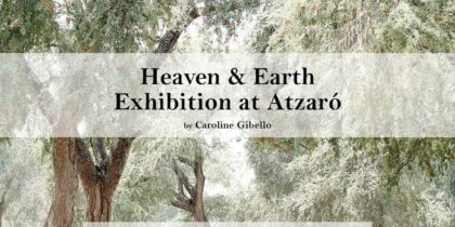 Heaven & Earth, exhibition by Caroline Gibello in Atzaró Ibiza