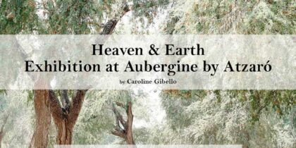 Heaven & Earth, Ausstellung von Caroline Gibello in der Aubergine Ibiza