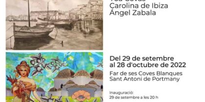 Collective exhibition at the Ses Coves Blanques Lighthouse