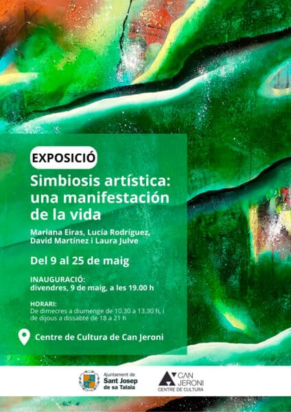 Exposición colectiva Simbiosis artística: una manifestación de la vida