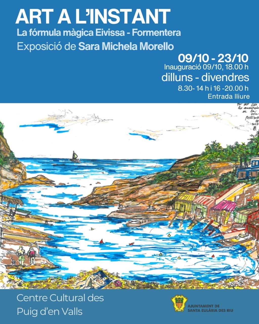 Exposición de Sara Michela Morello en Puig d’en Valls