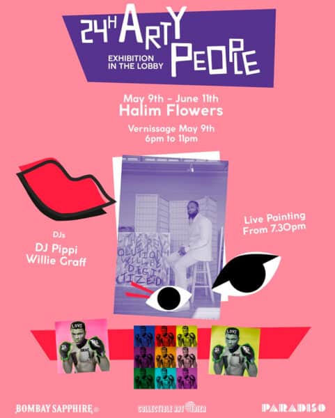 Exposición de Halim Flowers en Paradiso Ibiza Art Hotel