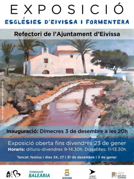Exposición Esglésies d’Eivissa i Formentera en el Refectorio
