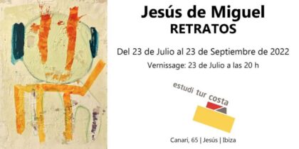 Retrats, exposició de Jesús de Miguel a Estudi Tur Costa