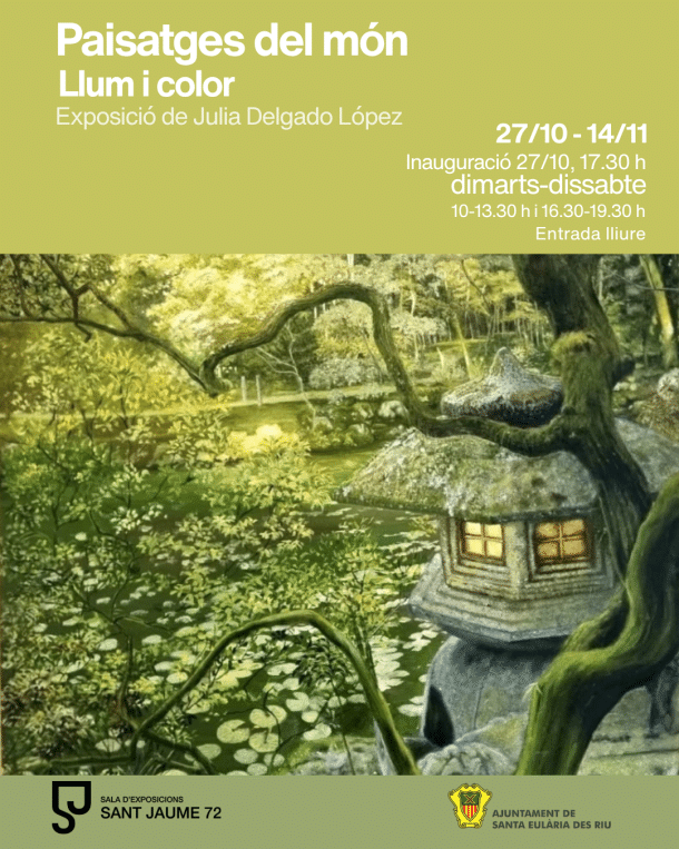 Exposición de Julia Delgado López en Santa Eulalia