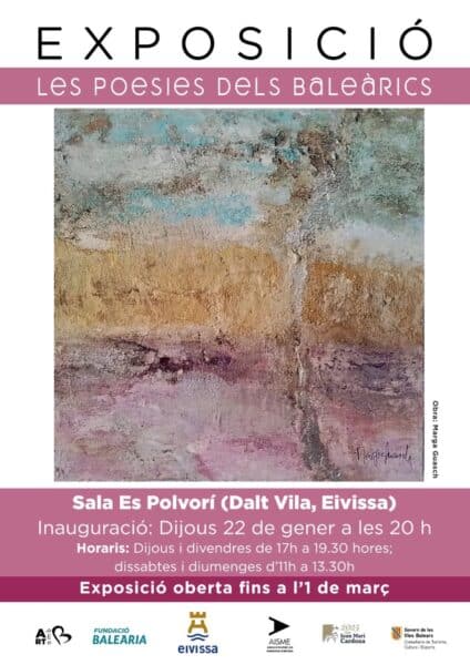 Exposición Les poesies dels Baleàrics en Es Polvorí