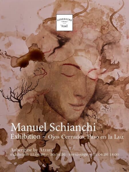 El arte de Manuel Schianchi toma Aubergine by Atzaró