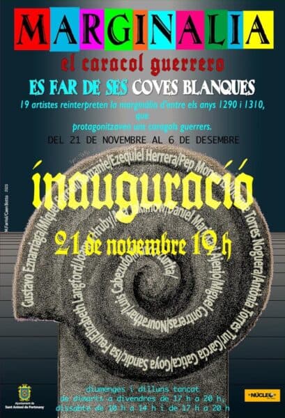 Marginalia. Caracoles guerreros, exposición en el Far de Ses Coves Blanques