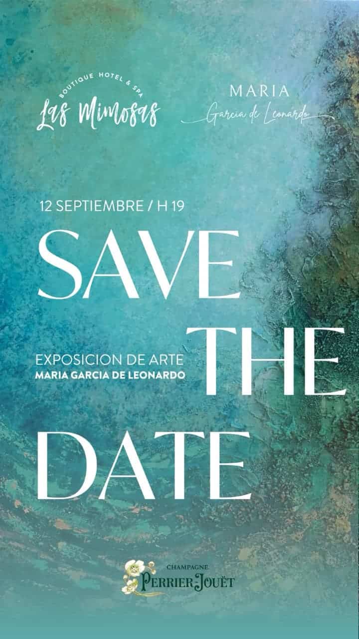 Exposición de María García de Leonardo en Las Mimosas Ibiza