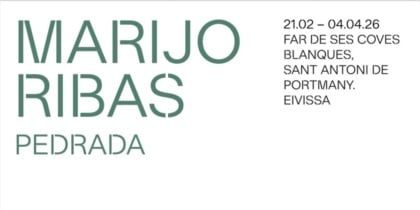 Pedrada, exposición de Marijo Ribas en el Far de ses Coves Blanques