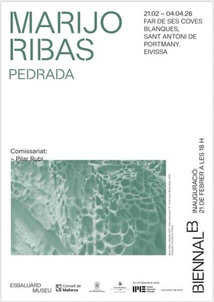 Pedrada, exposición de Marijo Ribas en el Far de ses Coves Blanques