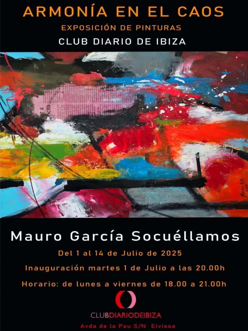 Armonía en el caos, exposición de Mauro García Socuéllamos