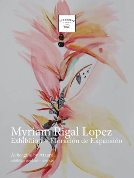 Myriam Rigal López expone en Aubergine by Atzaró