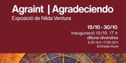 Agradeciendo, exposición de Nilda Ventura