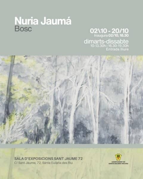 Núria Jaumá presenta Bosc, una exposición de luz y naturaleza mediterránea