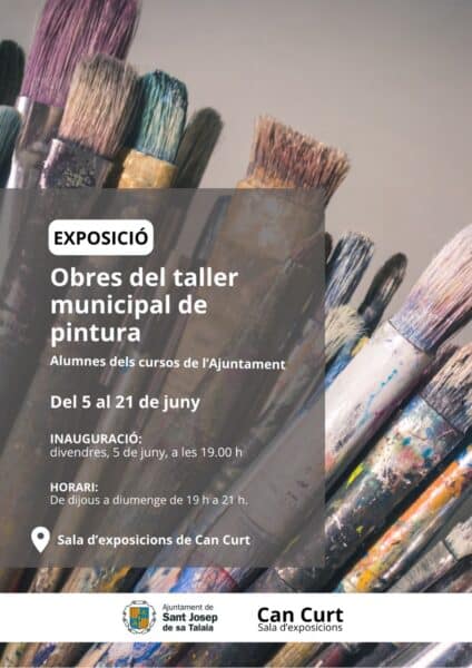 Exposición obras del taller de pintura de San José