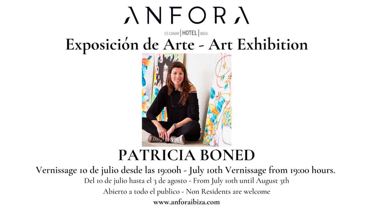 Exposición de Patricia Boned en Ánfora Ibiza Lifestyle Ibiza
