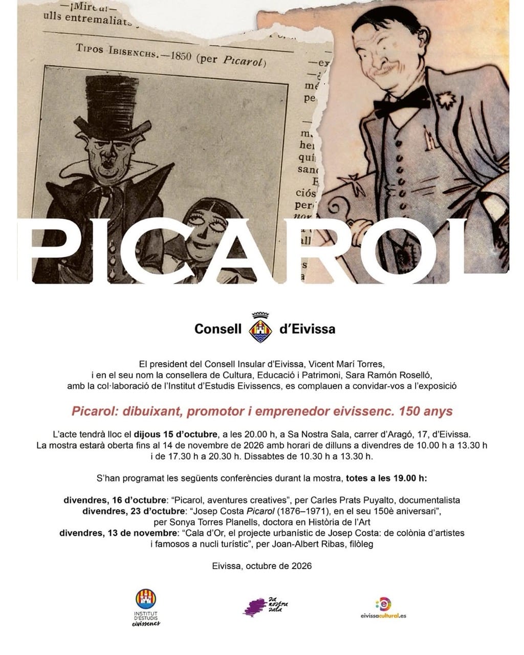 Exposición de Picarol en Sa Nostra Sala