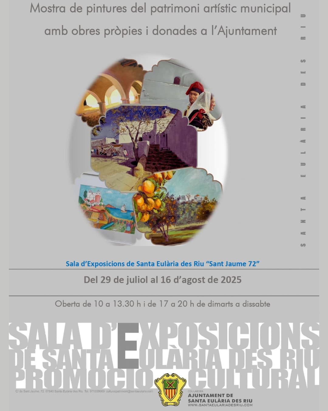 Exposición del patrimonio artístico de Santa Eulalia