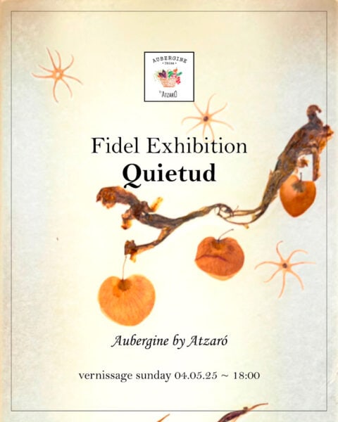 Quietud, exposición de Fidel en Aubergine by Atzaró