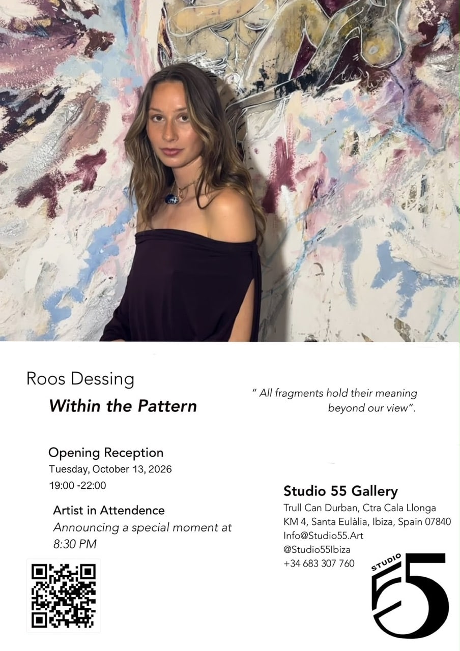 Roos Dessing teje ‘Within the Pattern’ en Studio 55 Gallery
