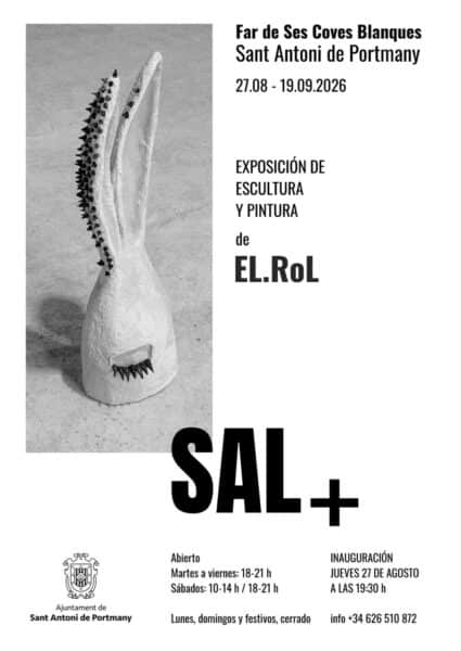 'Sal+' de EL.RoL: exposición de escultura y pintura en el Far de Ses Coves Blanques