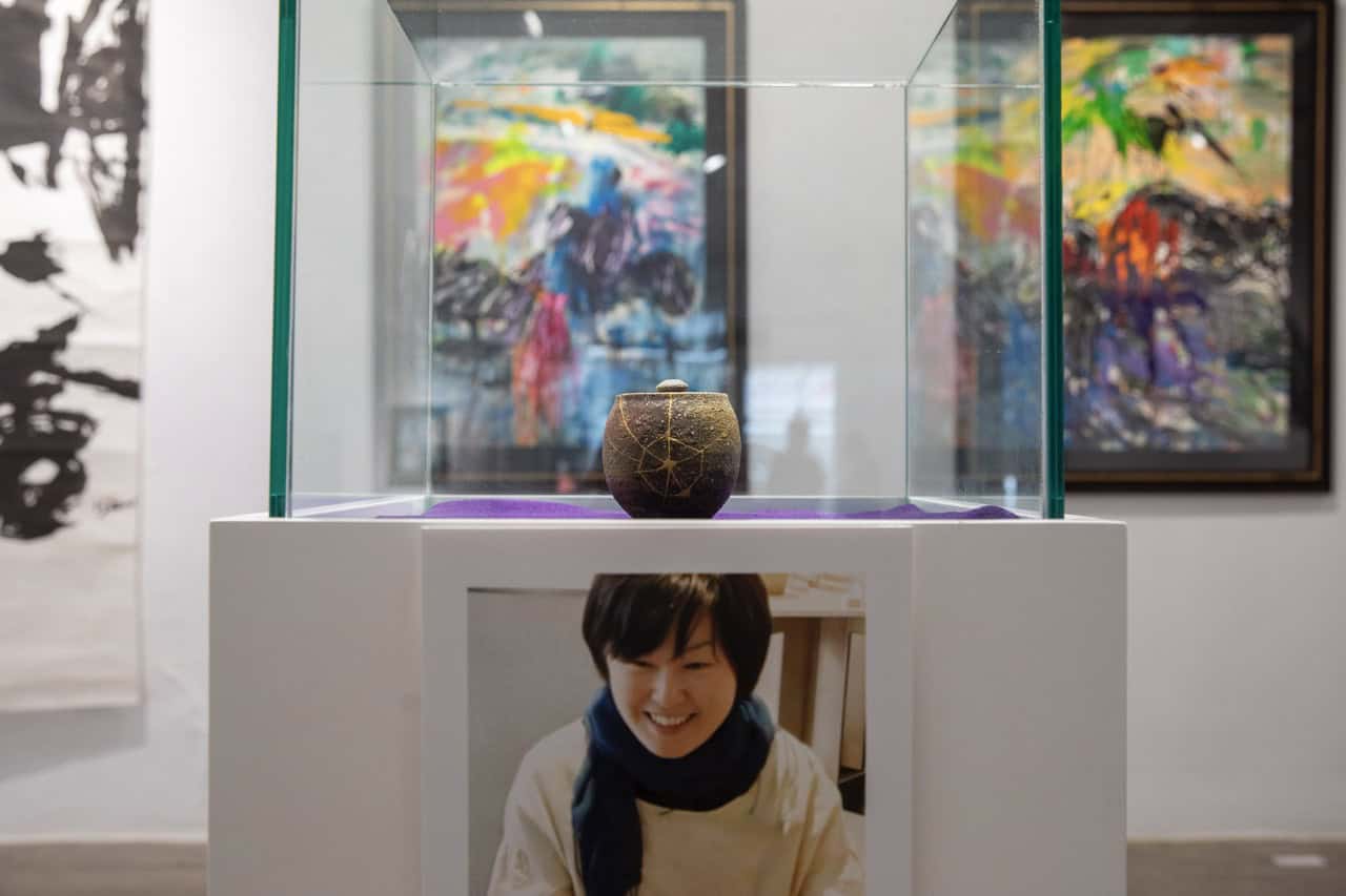 Vicent Calbet y cinco artistas japoneses en Sa Nostra Sala
