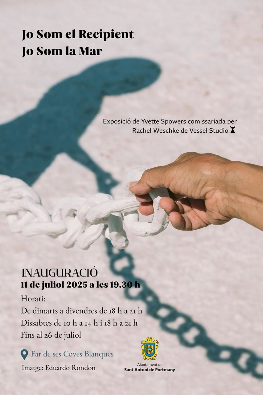 Exposición de Yvette Spowers en el Faro de Ses Coves Blanques