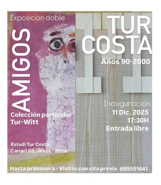 Inauguración exposición doble en Estudi Tur Costa
