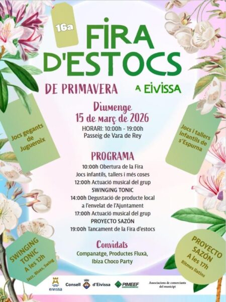 Feria de Stocks de Ibiza con música y actividades
