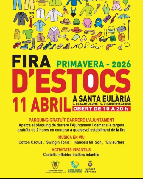 Feria de Stocks de Primavera en Santa Eulalia