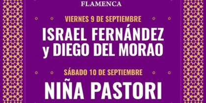 Niña Pastori e Israel Fernández en el Festival Brisa Flamenca Ibiza