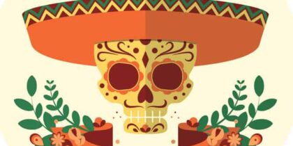 Celebrates the Day of the Dead Festival in San Antonio