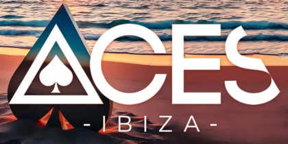 fiesta aces o beach ibiza logo welcometoibiza