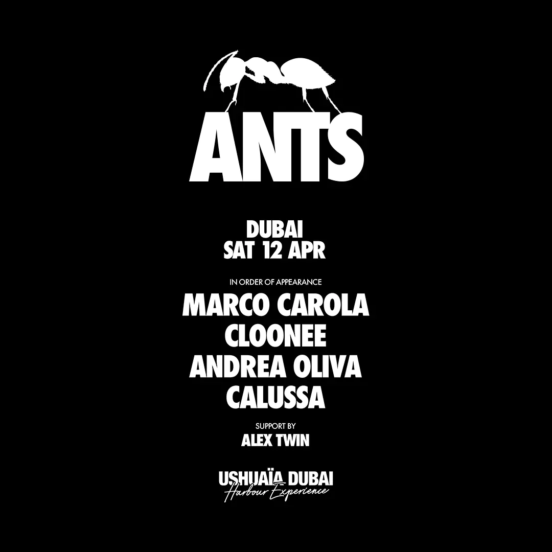 Takeover de ANTS en Ushuaïa Dubai Harbour Experience