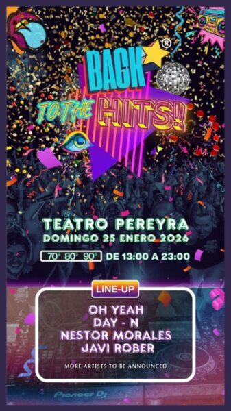 Back To The Hits aterriza en Teatro Pereyra