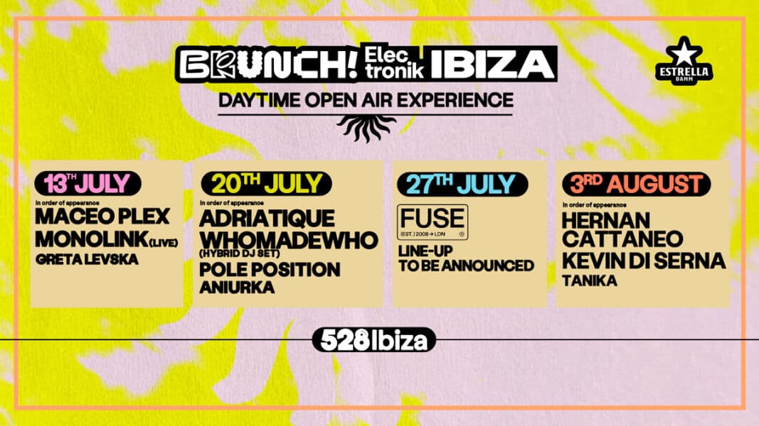Brunch Electronik en 528 Ibiza