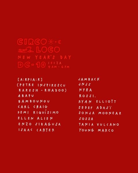 Circoloco New Year’s Day