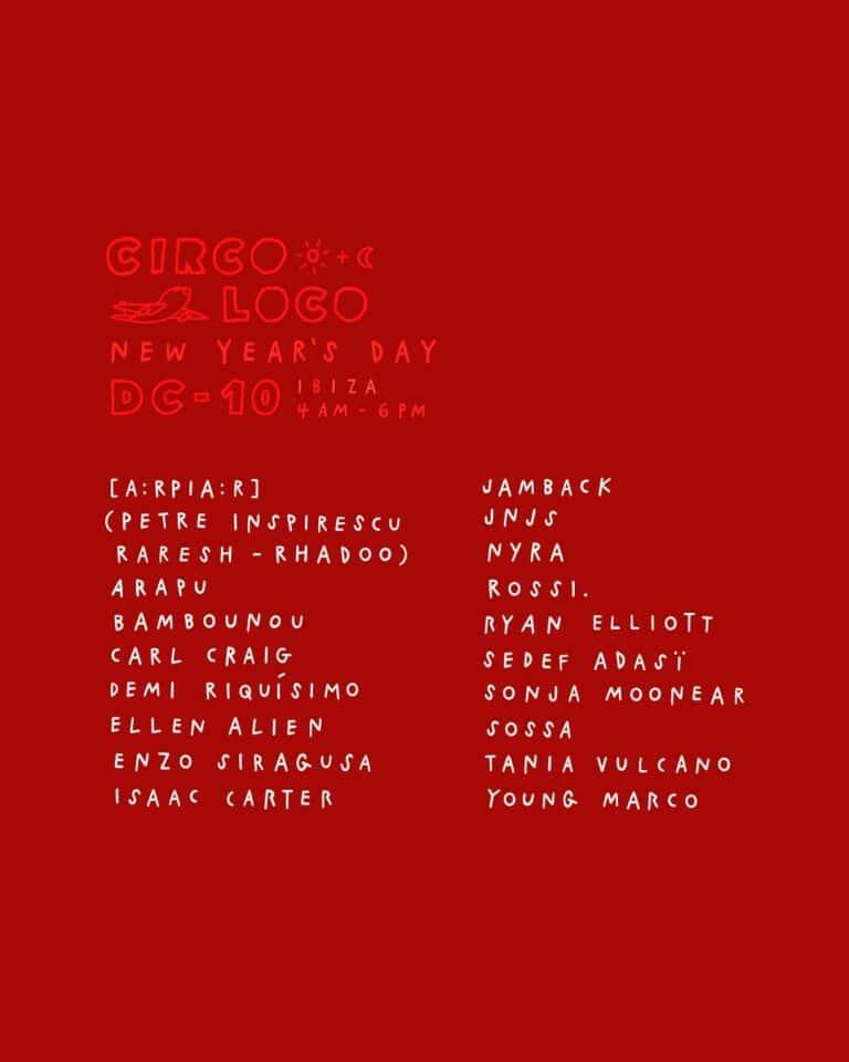 Circoloco New Year’s Day