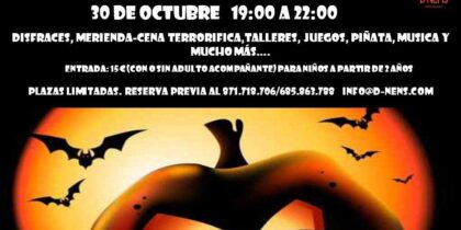 Halloweenfeest voor kinderen op D-Nens Ibiza