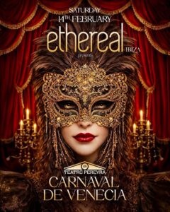 Ethereal Ibiza convierte el Teatro Pereyra en un auténtico Carnaval de Venecia
