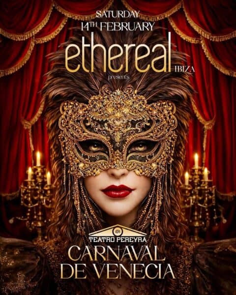 Ethereal Ibiza convierte el Teatro Pereyra en un auténtico Carnaval de Venecia